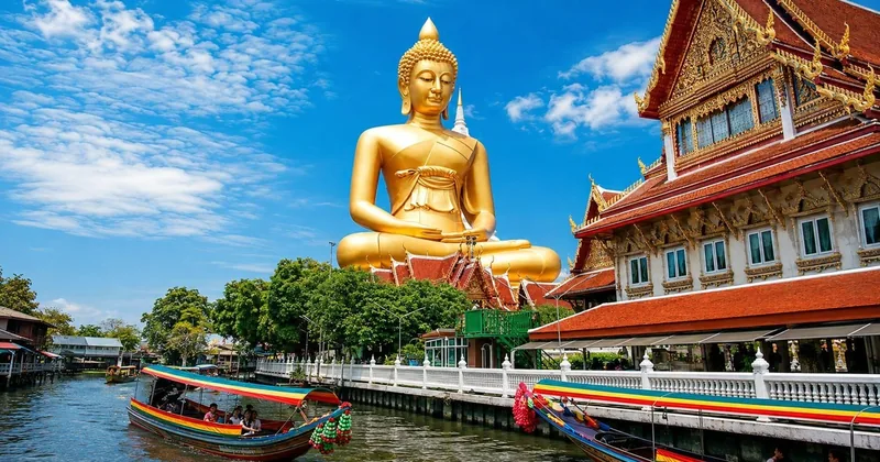 ทัวร์เรือหางยาวล่องคลองสู่วัดอรุณ